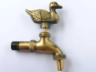 Duck Ornamental Brass Garden Tap