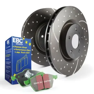 EBC Brakes S10KF1043 S10 Kits Greenstuff 2000 and GD Rotors