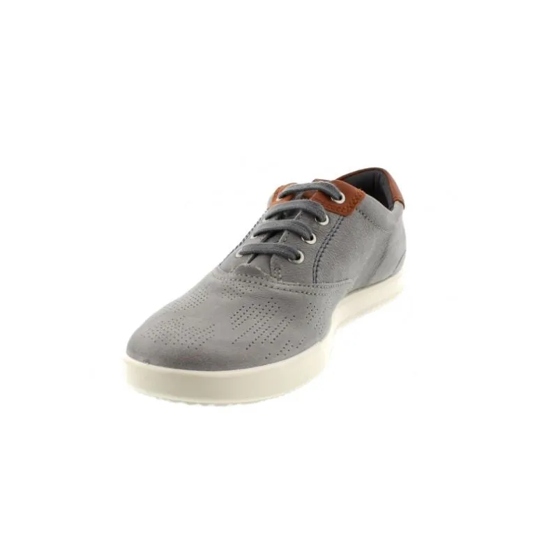 Ecco Collin 2.0 Grey/Tan Men's Walking Shoes 536224 58267