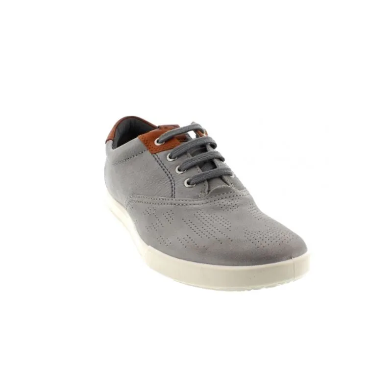 Ecco Collin 2.0 Grey/Tan Men's Walking Shoes 536224 58267