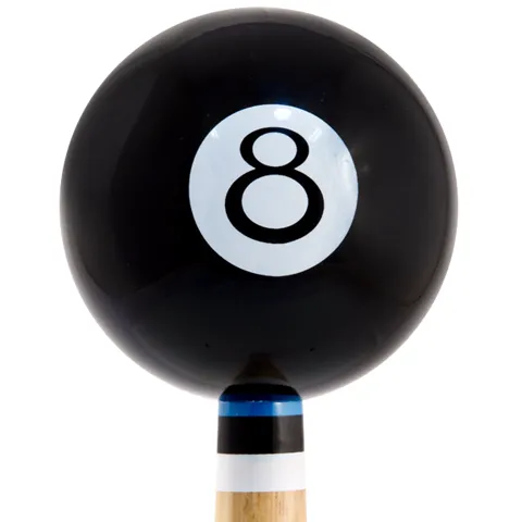 Eightball Stout Tap Handle