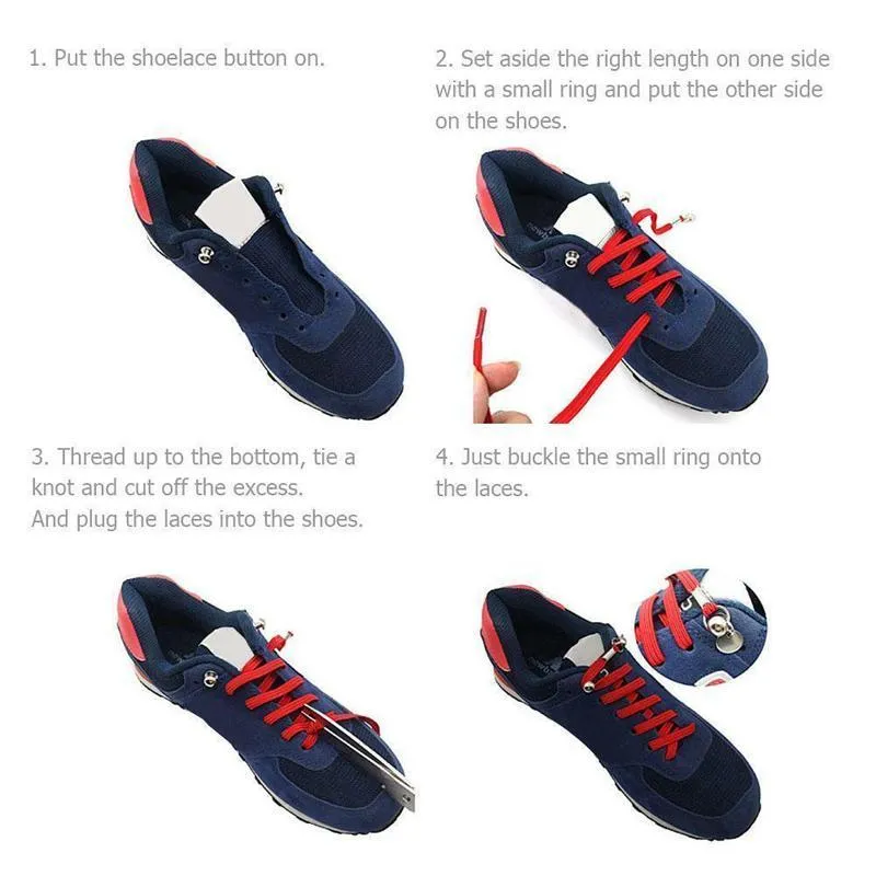 Elastic No Tie Quick Shoelaces