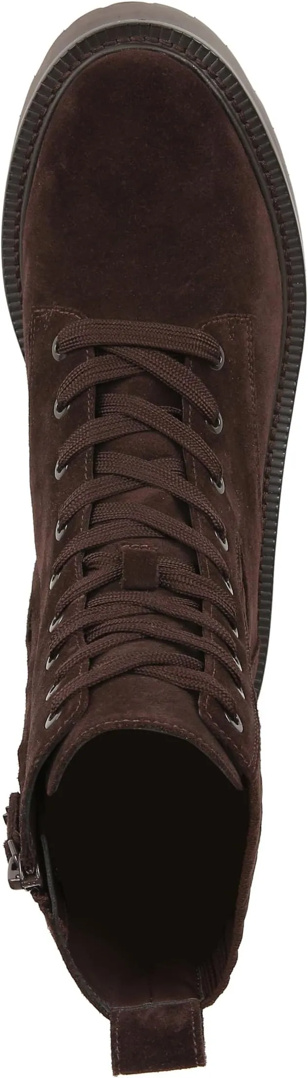 Evina Sam Edelman Lace-Up Boots, Chocolate