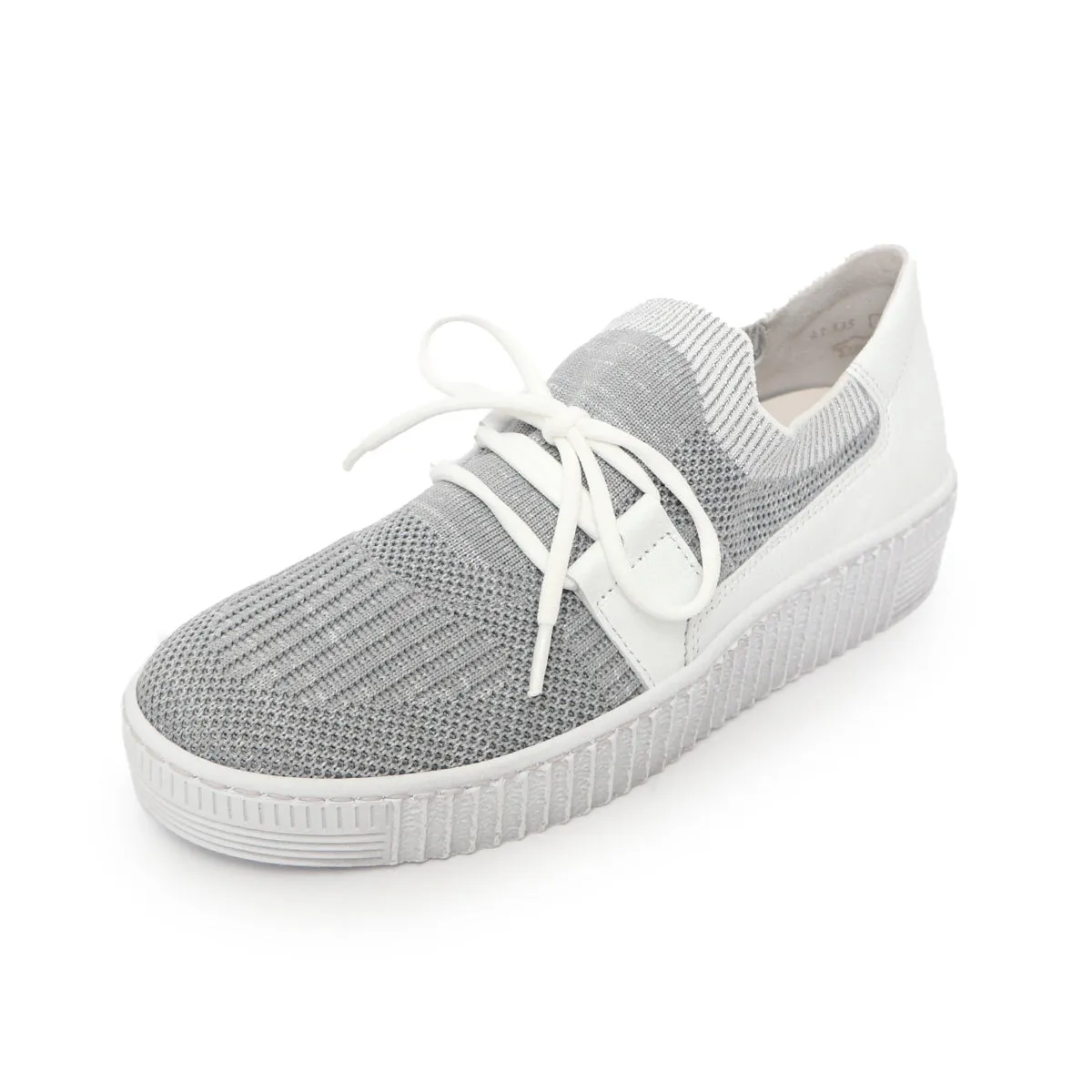 Finley Light Grey Soft Walking Sneakers