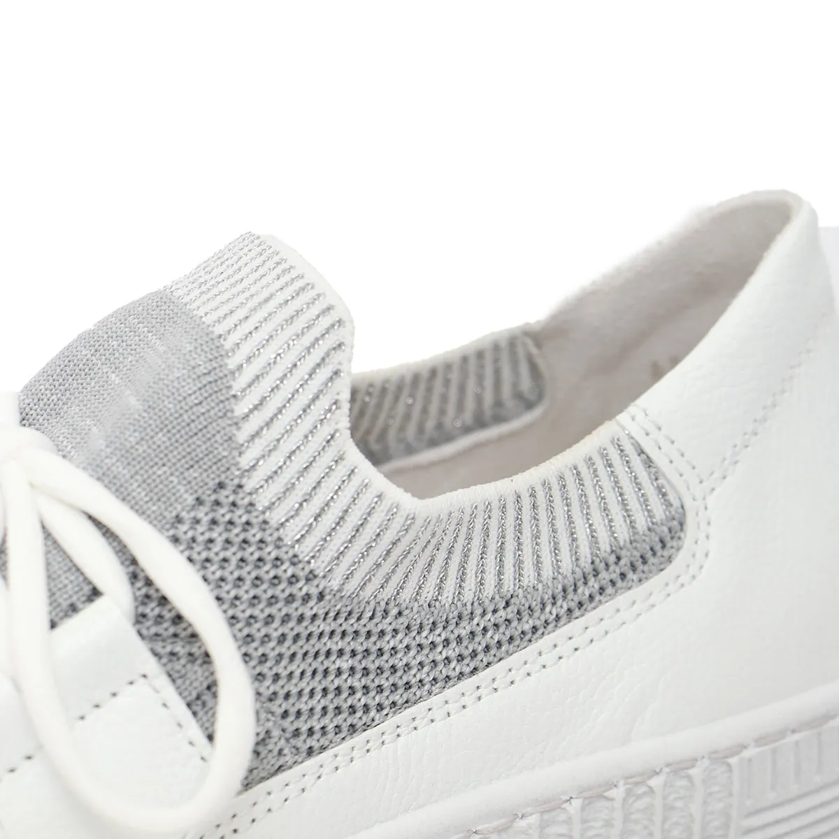 Finley Light Grey Soft Walking Sneakers