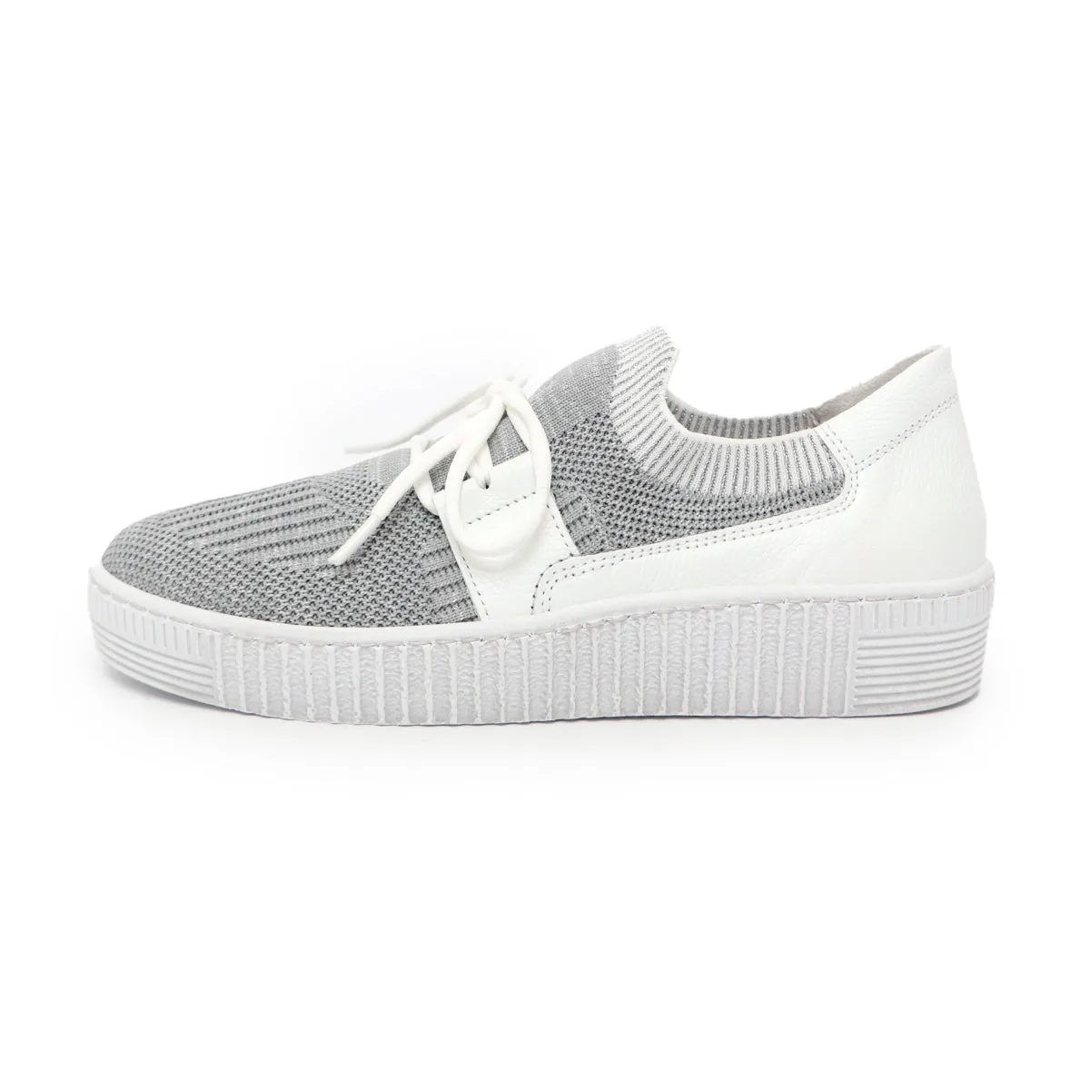 Finley Light Grey Soft Walking Sneakers