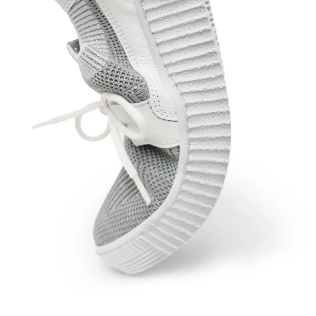 Finley Light Grey Soft Walking Sneakers