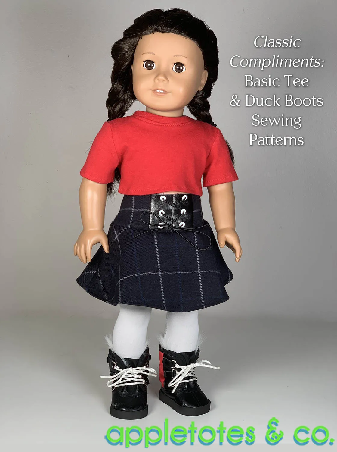 Fiona Skirt 18 Inch Doll Sewing Pattern