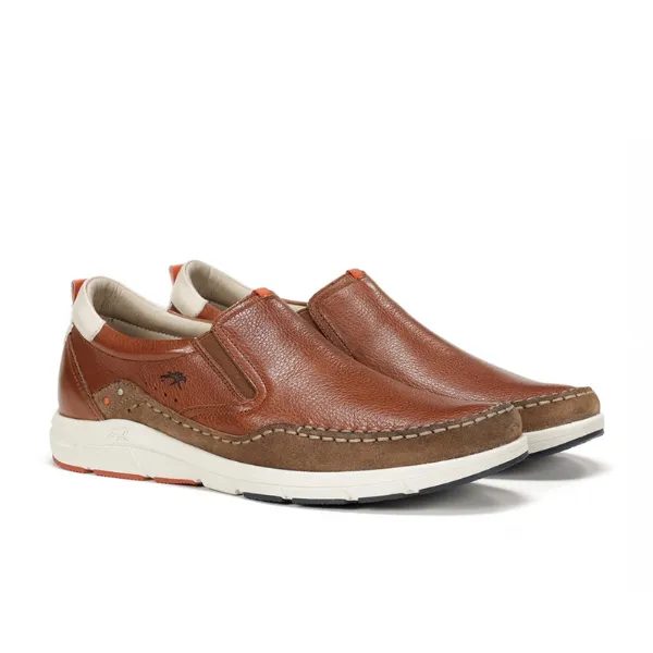 Fluchos Men's Kai Slip-On F1985 Brown