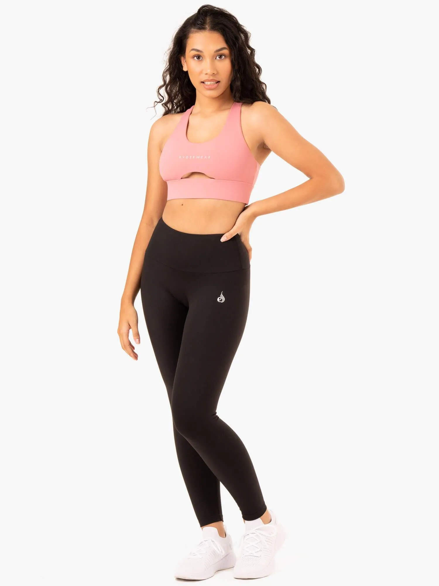 Focus Contour Sports Bra - Blush Pink