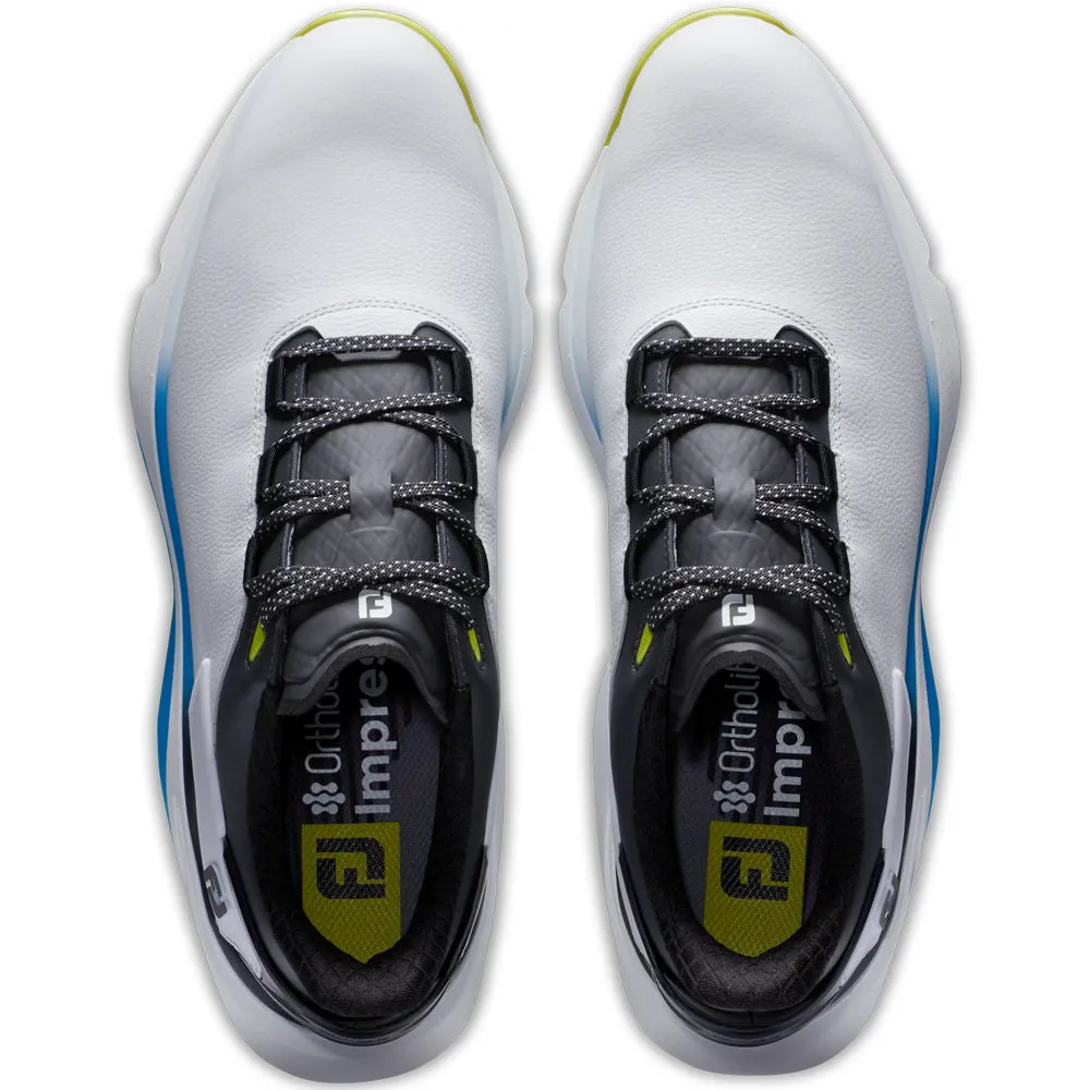 FootJoy Pro SLX Carbon Spikeless Waterproof Shoes - White/Black/Multi