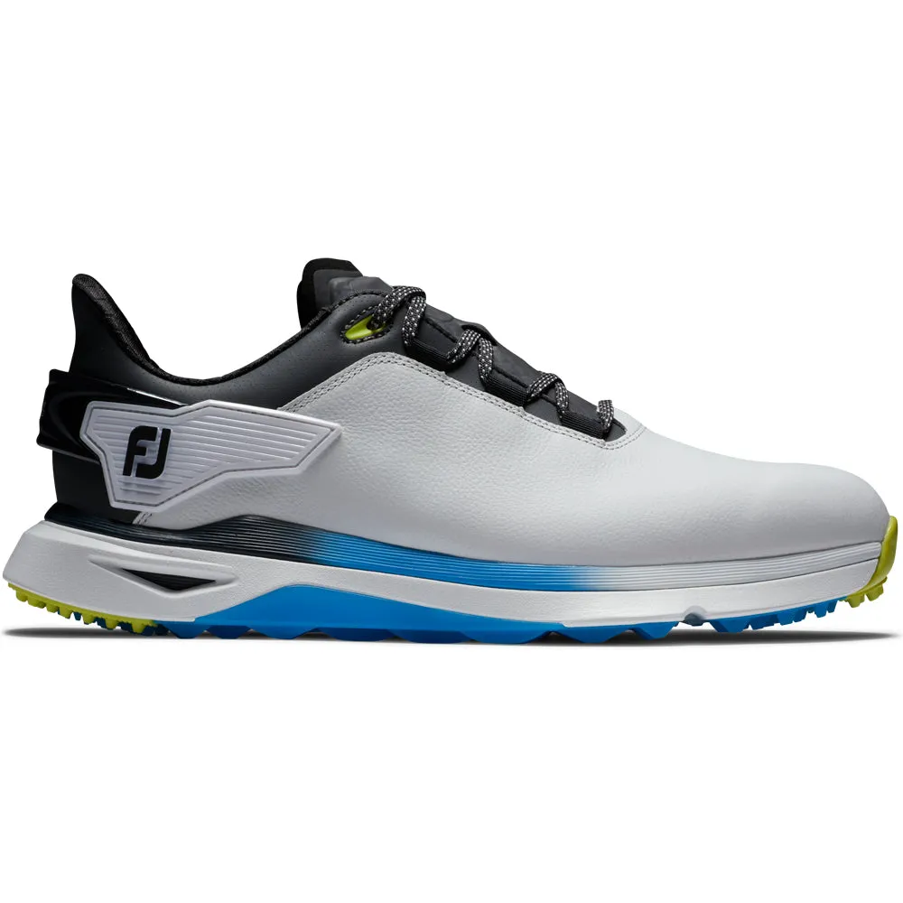 FootJoy Pro SLX Carbon Spikeless Waterproof Shoes - White/Black/Multi