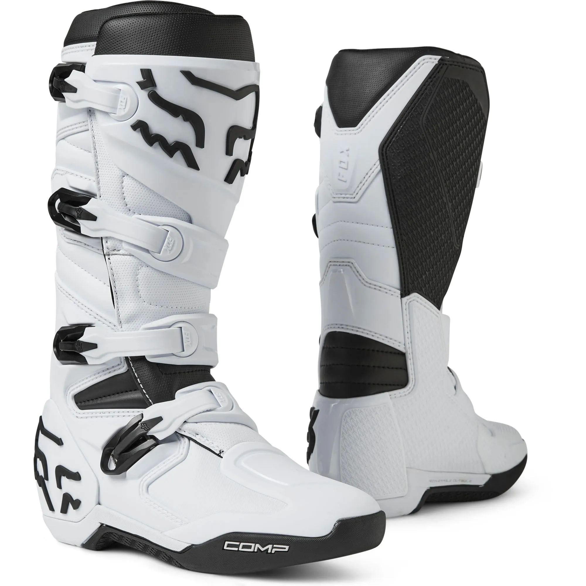 Fox Racing Comp Offroad Boots White