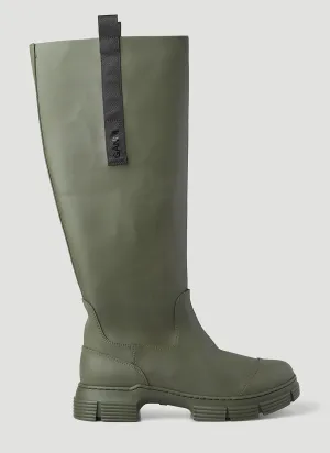 GANNI Recycled Rubber Boots