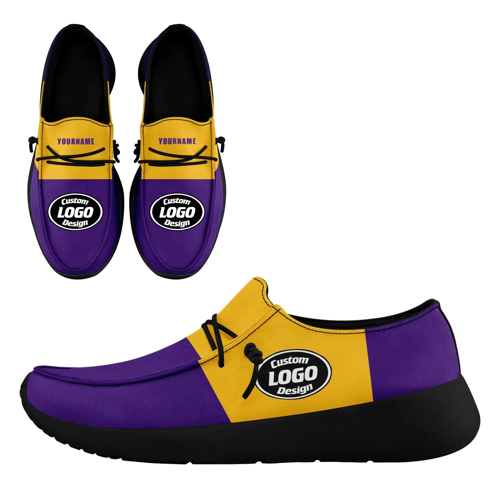 Gift Ideas,Custom Purple Yellow Minnesota Jacket and Sports Shoes Combo Offer Personalized Combo ZH-D020294-17