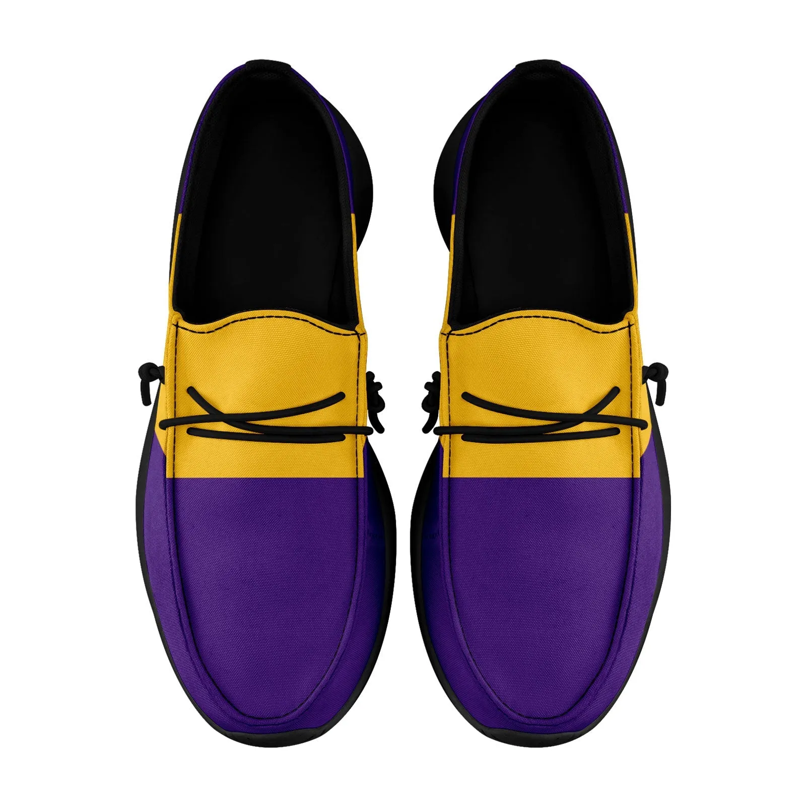 Gift Ideas,Custom Purple Yellow Minnesota Jacket and Sports Shoes Combo Offer Personalized Combo ZH-D020294-17