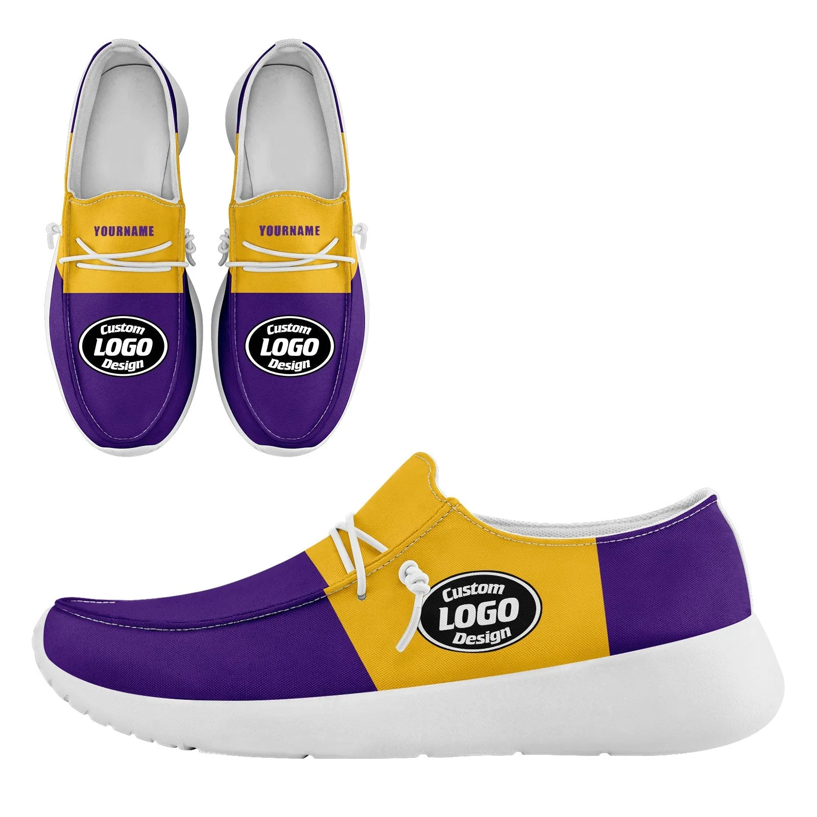 Gift Ideas,Custom Purple Yellow Minnesota Jacket and Sports Shoes Combo Offer Personalized Combo ZH-D020294-17