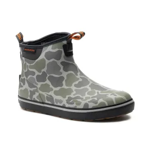 Grundens Deck-Boss Ankle Boot - Tea Duck Camo