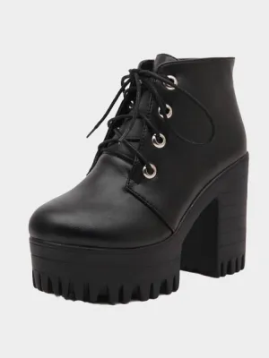 GRUNGE PLATFORM SHOES