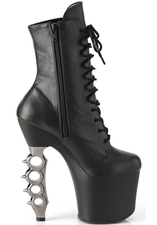 IRONGRIP-1020 [Black] | PLATFORM BOOTS [PREORDER]