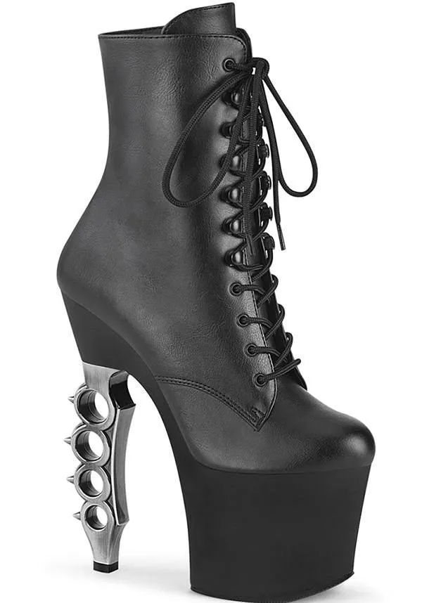 IRONGRIP-1020 [Black] | PLATFORM BOOTS [PREORDER]