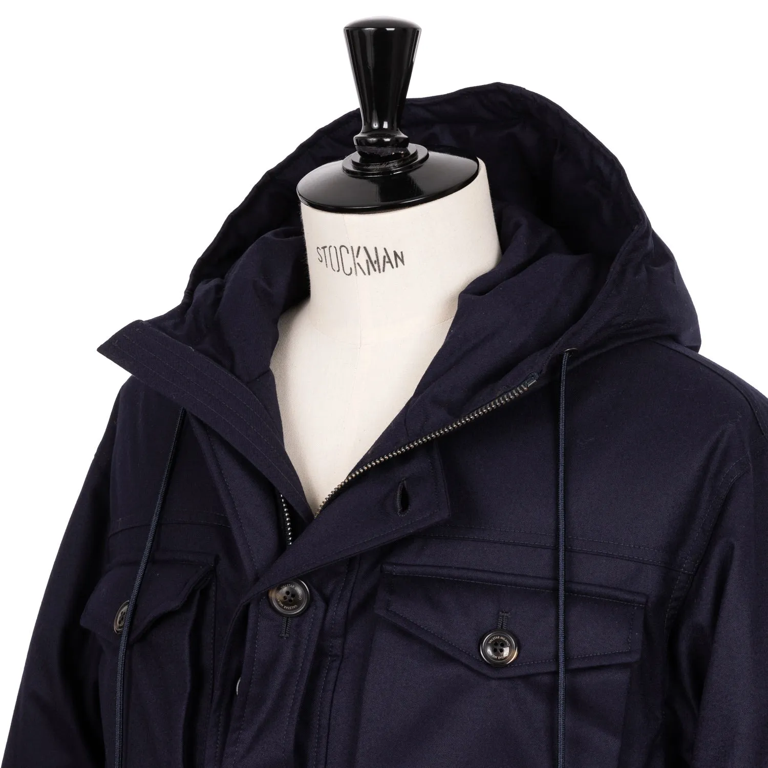 Jacke "Hooded Field" mit Daunenfutter - Goose Down