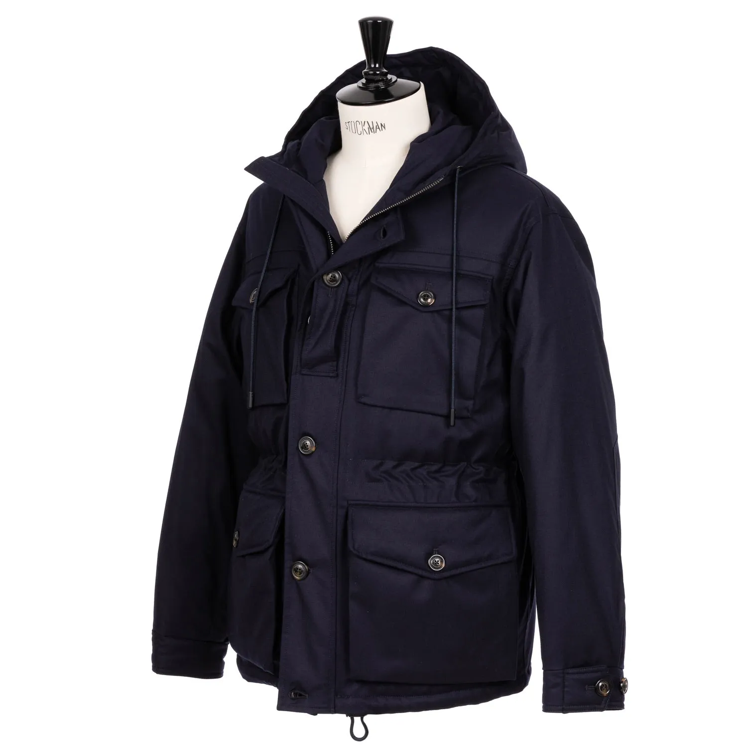 Jacke "Hooded Field" mit Daunenfutter - Goose Down