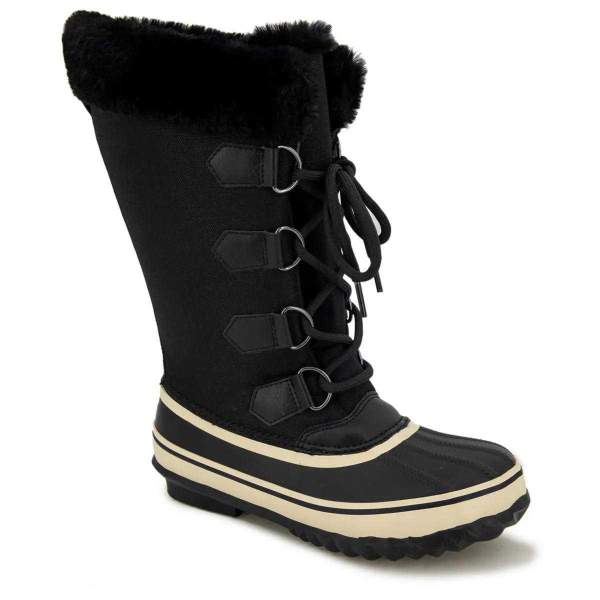 JBU by Jambu Womens Stormgate Faux Fur Lined Duck Toe Winter & Snow Boots