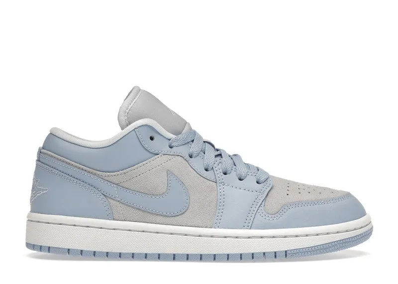 Jordan 1 Low Football Grey Aluminum (Women'S)