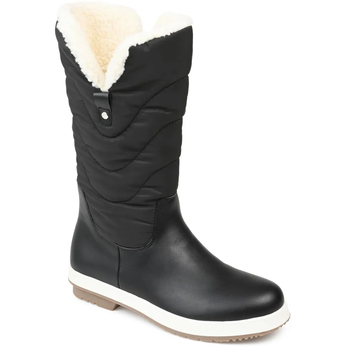 Journee Collection Womens PIPPAH Comfy Duck toe Mid-Calf Boots