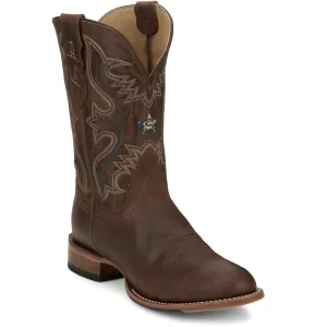 Justin Boots GR8017 Wells 11" Western Boot Rich Mahogany