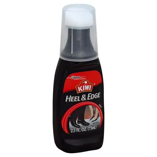 KIWI - Black Leather Heel & Sole Edge Color Renew - 2.5 fl. oz. (73 mll)