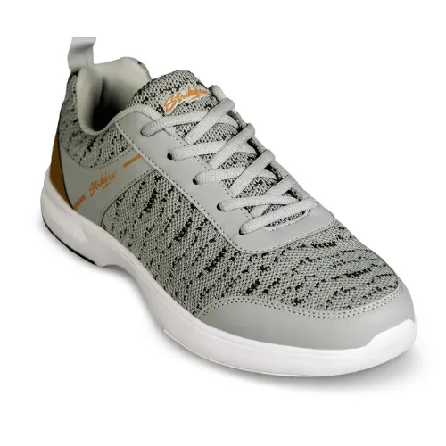 KR Strikeforce Flyer Mesh Lite Grey/Tan Men Athletic Bowling Shoes