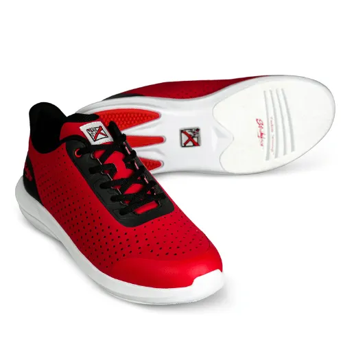 KR Strikeforce Men's Arrow Red Athletic Bowling Shoes