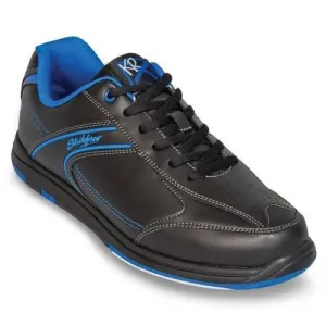 KR Strikeforce Mens Flyer Bowling Shoes Wide Black/Blue