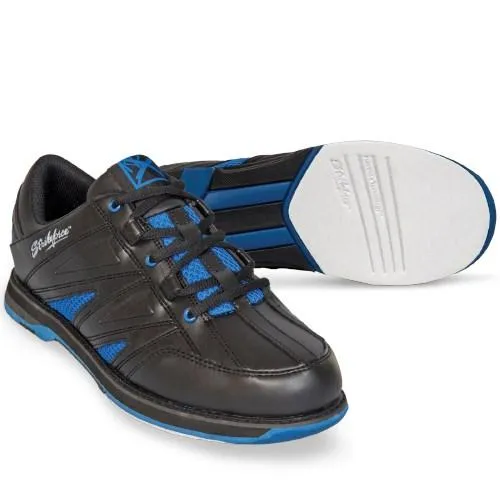 KR Strikeforce Mens Warrior Black Royal Bowling Shoes