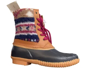 Lands' End Women's Sherpa Lined Duck Winter Boot.