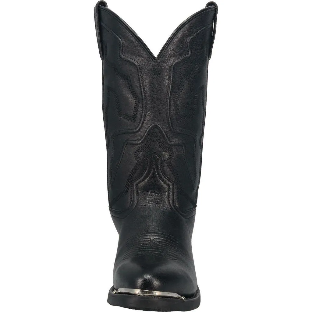 'Laredo' Men's 12" Atlas Western Round Toe - Black