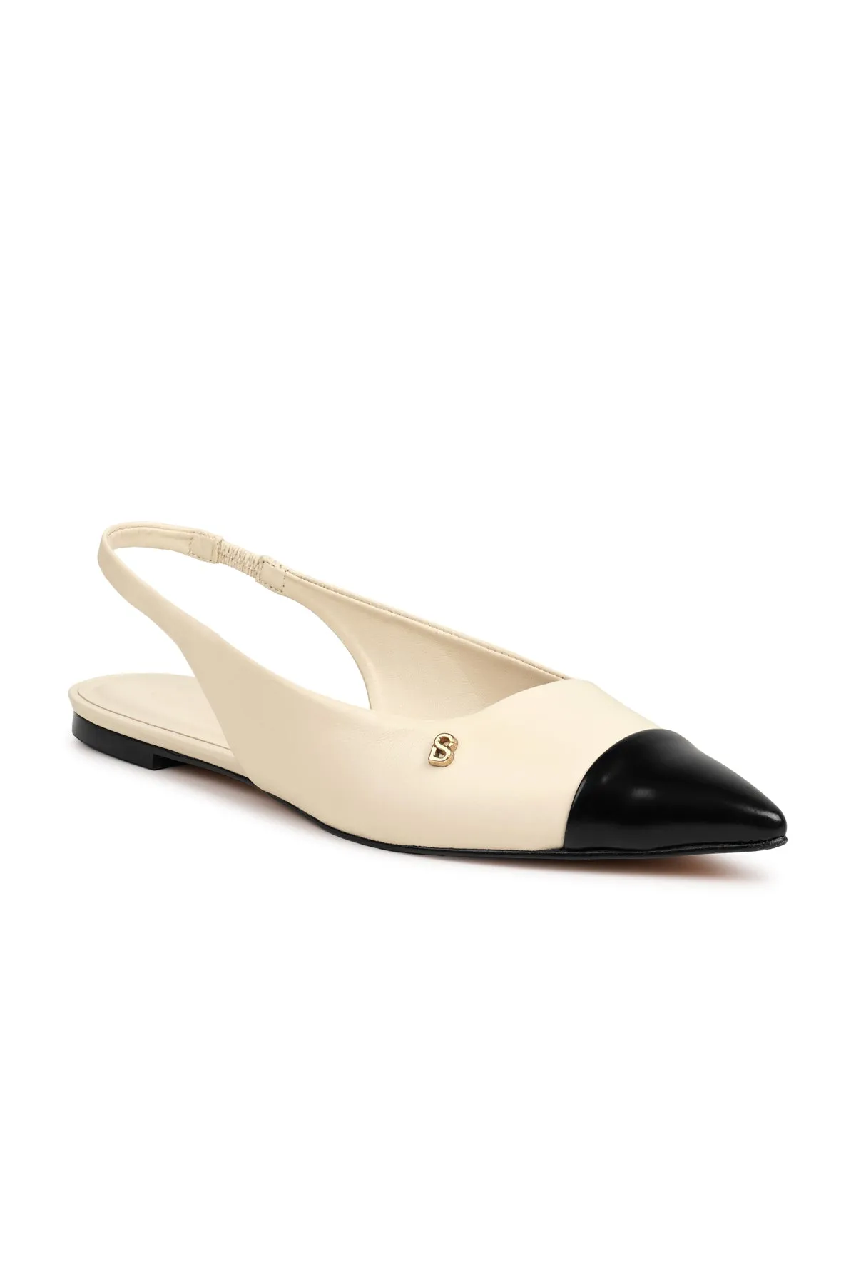 Lena Slingback Shoes - Sand