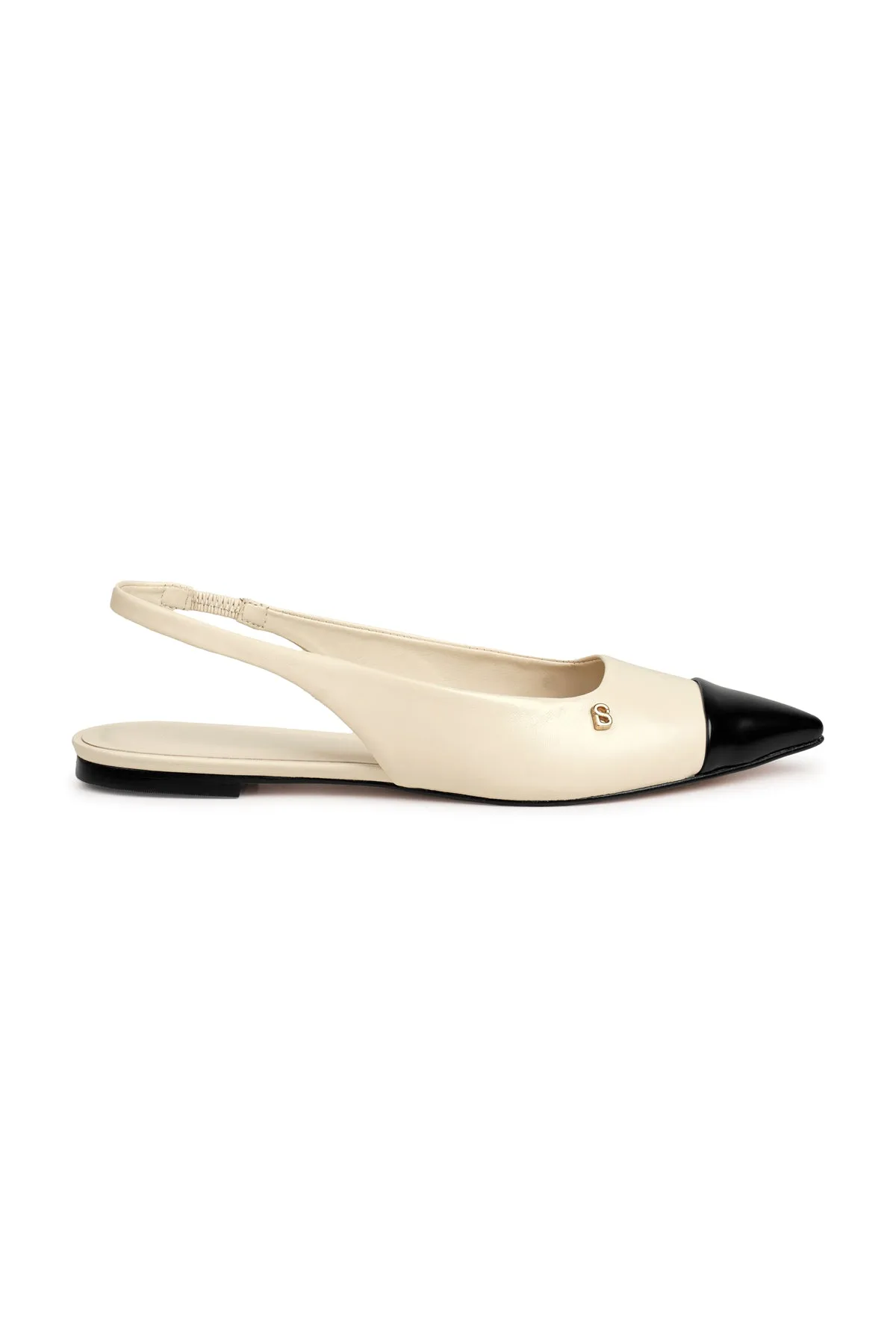 Lena Slingback Shoes - Sand