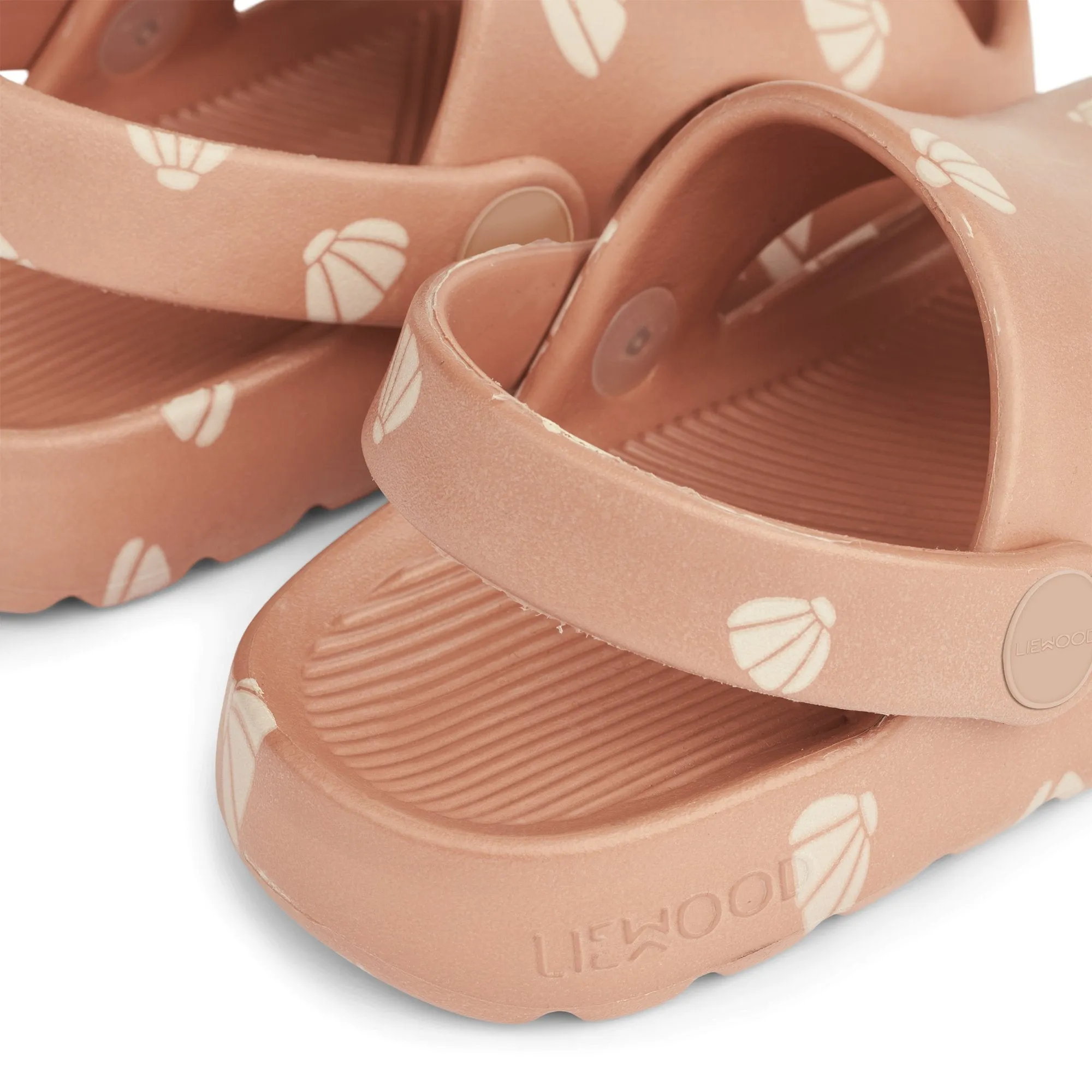 Liewood: Morris Sandals - Shell / Pale Tuscany Rose