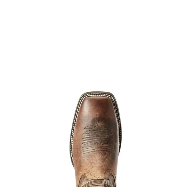 Men's Ariat Circuit Patriot Weathered Tan Square Toe Boots