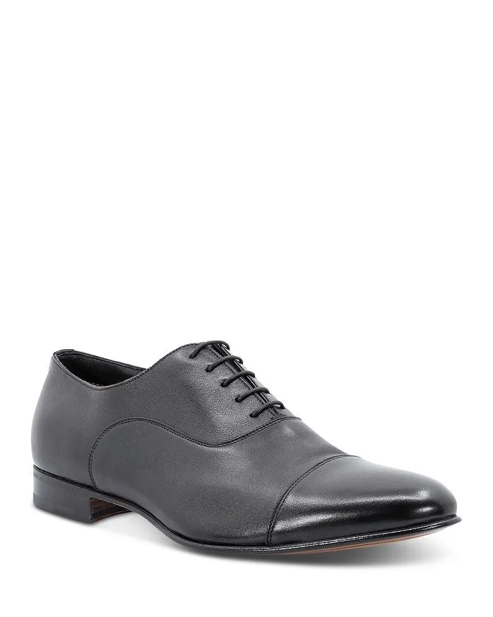 Men's Darian Cap Toe Santoni Dress Shoes