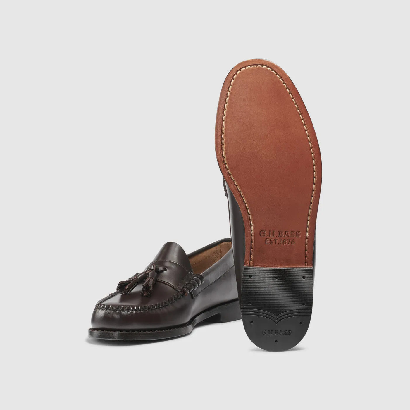 MENS LENNOX LEATHER TASSEL WEEJUNS LOAFER