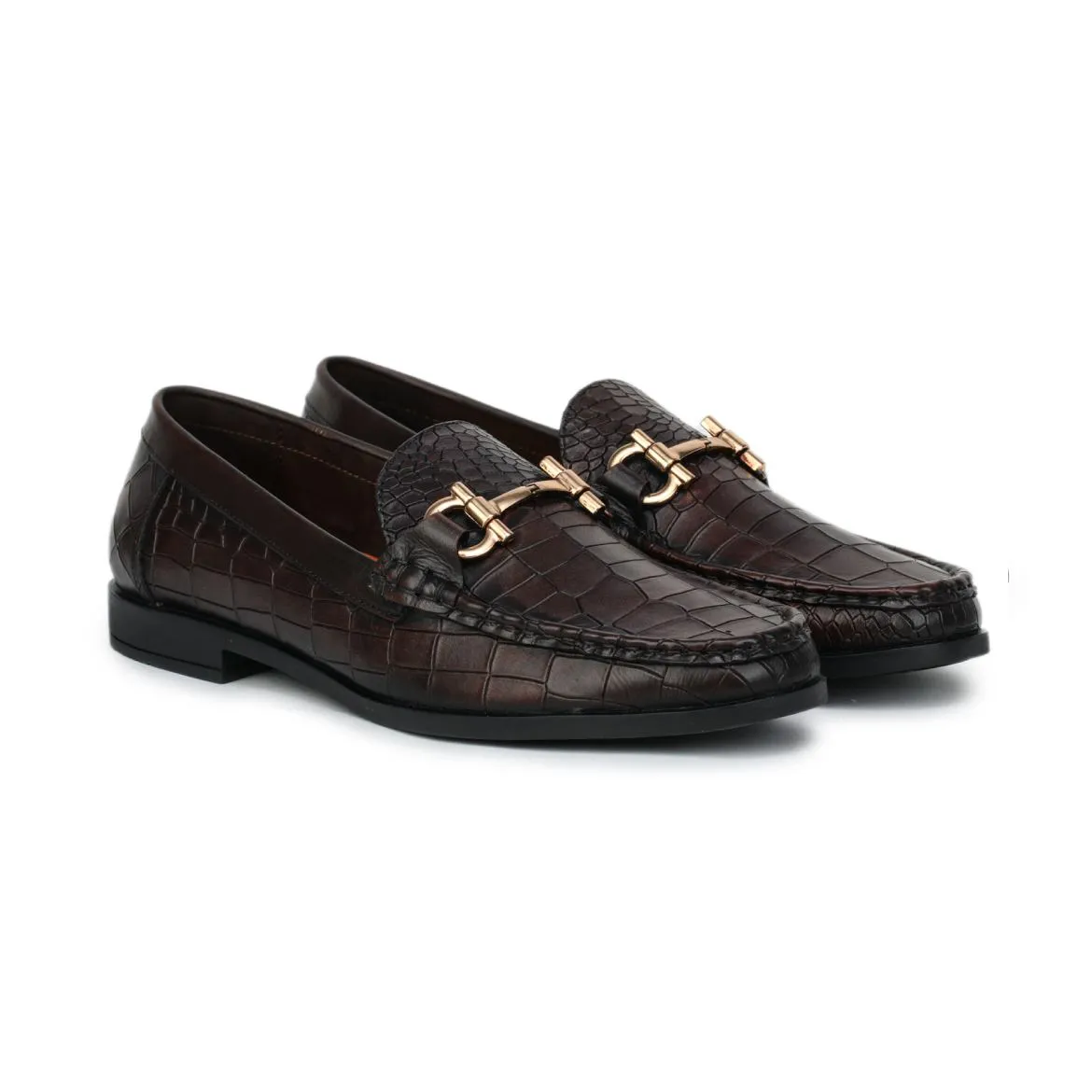 Men's Luxe Bold Textured Loafers - 0840