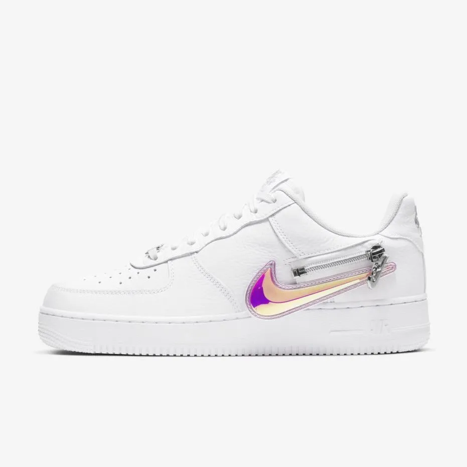 Men's Nike Air Force 1 Low Premium "White Zip" (CW6558-100)