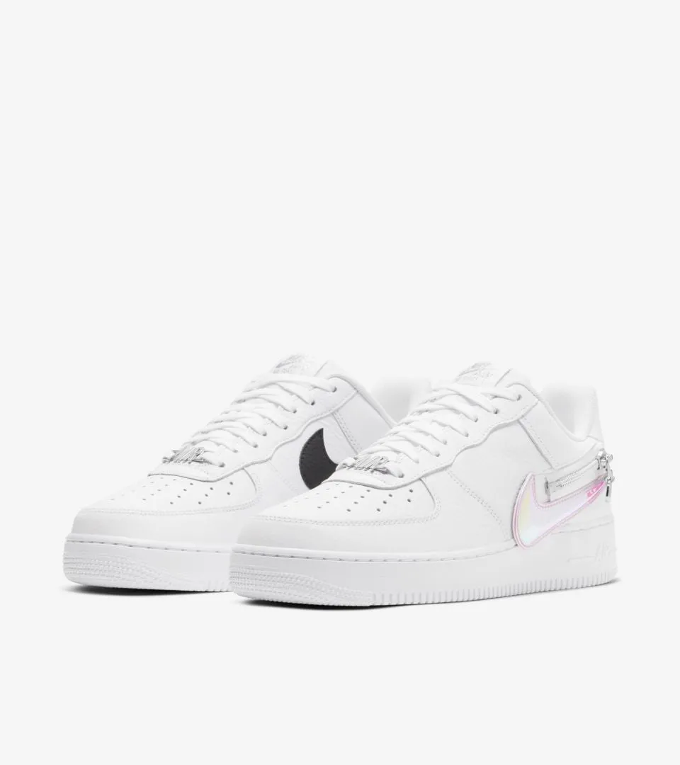 Men's Nike Air Force 1 Low Premium "White Zip" (CW6558-100)