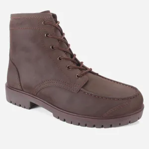 Mens "ZOROIAN" Lace Up Leather Nubuck Ankle Boots