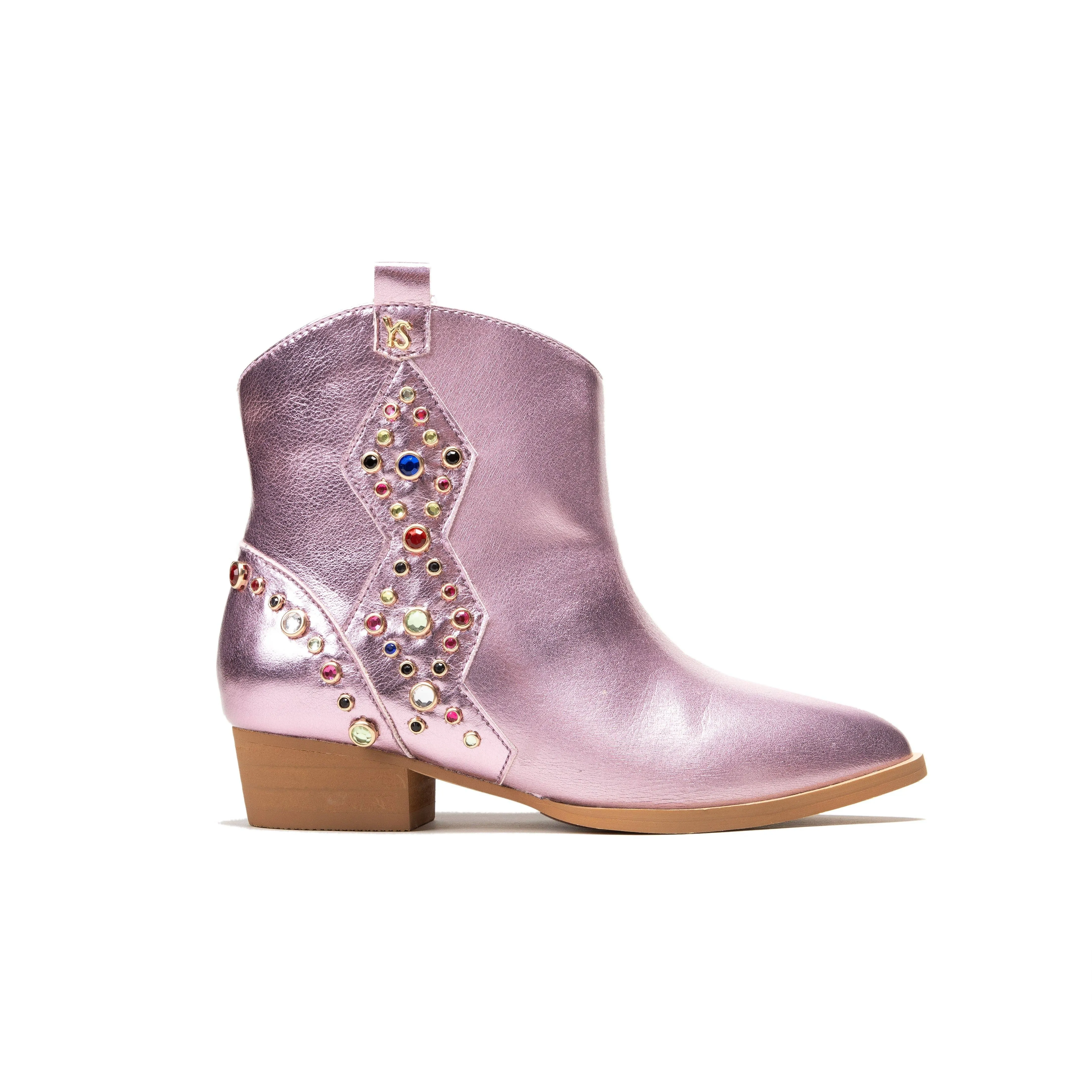 Miss Dallas - Multi Gem Studded Bootie