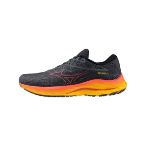 Mizuno Wave Rider 27 Black Orange Shoes SS24